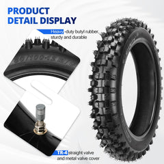 WNOOENG full kit contents with tire, tube, valve cores and installation tool