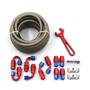 WnSEu kit front packaging showing hose and included fittings for easy identification