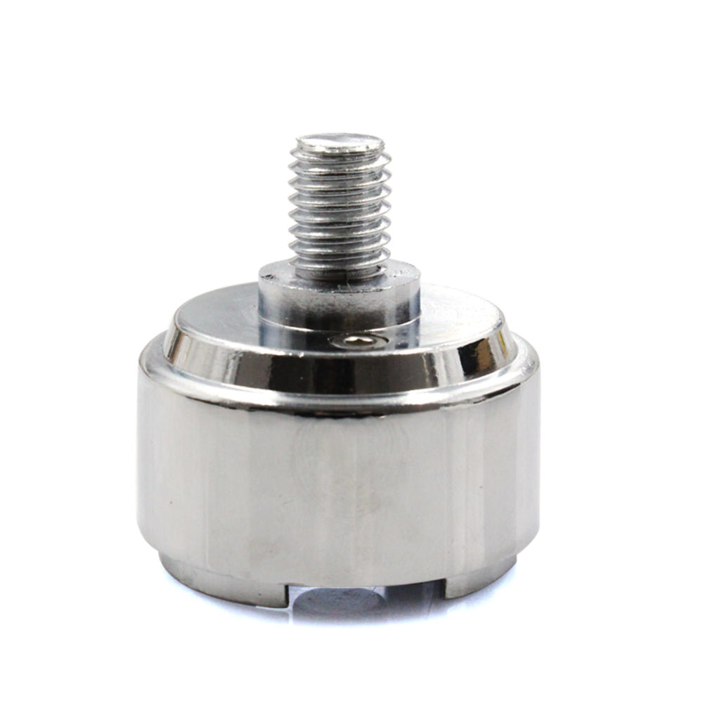 WnSEu chrome adapter front view showing clean finish and fit benefit