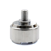 WnSEu chrome adapter front view showing clean finish and fit benefit