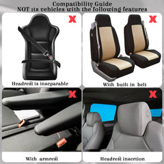Woanger plush steering wheel and gear covers providing comfort and grip