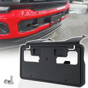 Wocch front view of license frame showing OEM fit and clean finish