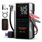 WOLFBOX MV16A front view showing controls and compressor port for quick action