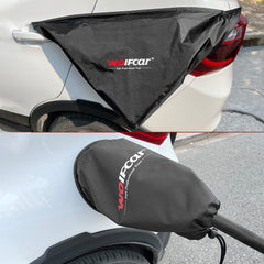 WOLFCAR front view of kingsize charger cover showing full exterior protection benefits