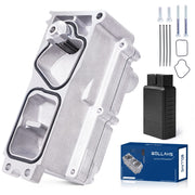 WOLLAHS front view actuator showing mounting points and clean fitment benefit