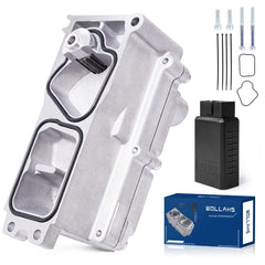 WOLLAHS front view actuator showing mounting points and clean fitment benefit