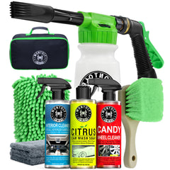 Wontolf foam gun front view showing nozzle and bottle for easy foam application