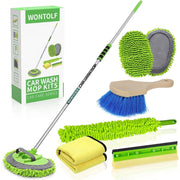 Wontolf complete kit front view showing all included cleaning tools for convenience