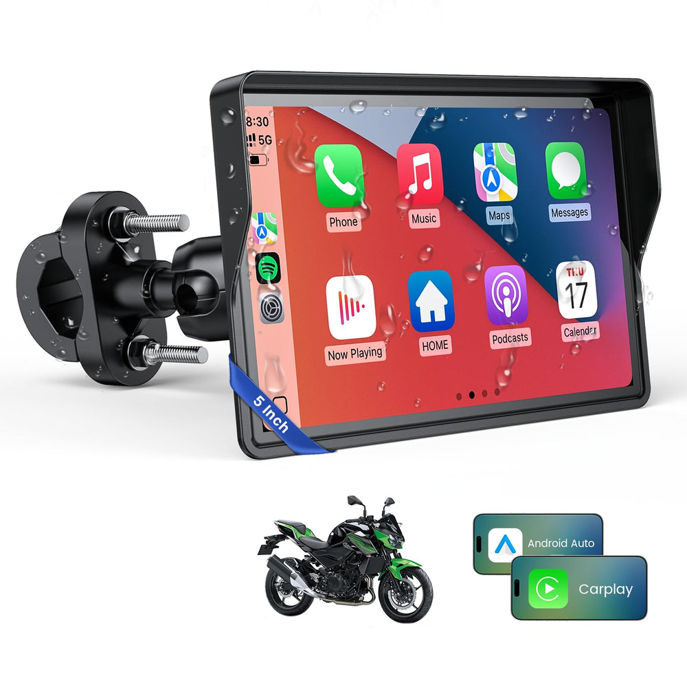 WonVon front display mounted on handlebars showing clear navigation and safer rides