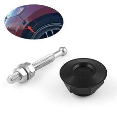 Woopeey installed on a car hood demonstrating secure panel fastening
