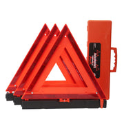 WORKKOOL front folded triangles in compact storage showing easy trunk fit