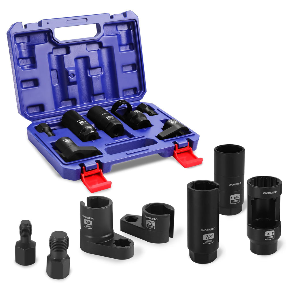 WORKPRO front packaging showing full 7PCS set and clear labeling for quick selection