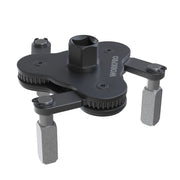 WORKPRO front view of wrench showing full tool and benefits of compact design