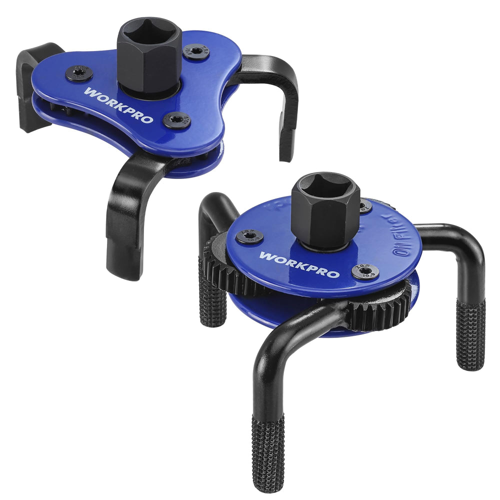 WORKPRO front view showing full wrench for universal filter removal benefit