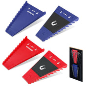 WORKPRO front pack showing four magnetic wrench organizers for compact storage