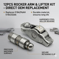 Wosteam close-up of rocker arm machined surface highlighting durable finish