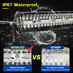 WOWLED light bar plugged into cigarette lighter delivering instant 12V power
