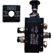 Wryxia BAV010 front view showing valve ports and robust aluminum body for durable control