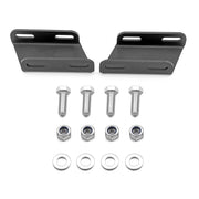 Wsays front view of drop bracket kit showing compact packaging and easy fit benefit