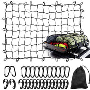 WSSROGY front view of cargo net showing full coverage and protection