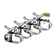 WTNTFS front view of four tensioners showing durable finish and compact design