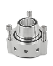 Wujexuhe spacer front view showing machined flange and benefit of precise fit