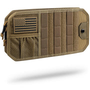 WYNEX front view showing sturdy semi-rigid panel and tidy storage benefit