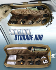 WYNEX open zippered pocket revealing document storage and protection benefit