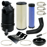 wzyufon canister upgrade front view showing durable housing and improved intake protection
