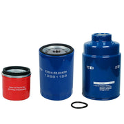 wzyufon filter kit box front showing included parts and fitment