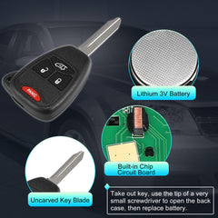 X AUTOHAUX back shell open exposing battery compartment benefit: battery included for testing