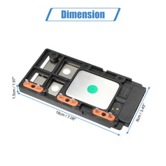 X AUTOHAUX backplane heat sink detail improving thermal dissipation benefit