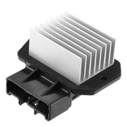 X AUTOHAUX front view of blower motor resistor showing mounting points and fitment benefit