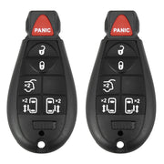 X AUTOHAUX front view of replacement key fob showing buttons and brand benefit