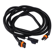 X AUTOHAUX front harness assembly showing full kit and connectors for quick replacement benefit