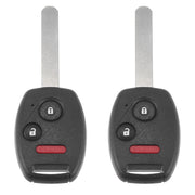 X AUTOHAUX front view of remote fob showing three-button design and ready-to-program benefit