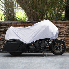X AUTOHAUX close-up of 210T polyester fabric highlighting durable weave