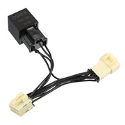 X AUTOHAUX front view of C5HFH harness showing connectors and relay for reliable flashing