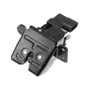 X AUTOHAUX front view trunk latch actuator showing mounting points and benefits