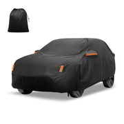 X AUTOHAUX front view covering RAV4 showing full protection and clean lines