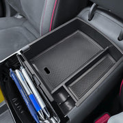 X-TKER front view of console insert showing organized layout and quick access