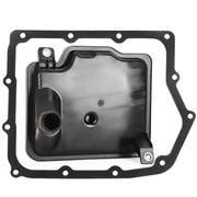 X4XZ front view of 62TE filter kit showing parts and clear fitment benefits