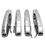 X4XZ chrome handles front packaging showing complete set and benefit of full replacement