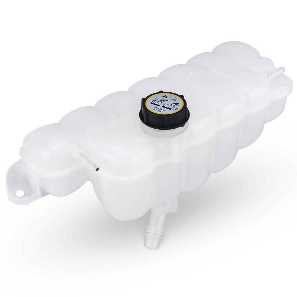 X4XZ front view of coolant reservoir showing exact fit and easy replacement