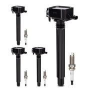 X4XZ front packaging showing ignition coils and plugs, clear identification and compatibility benefit