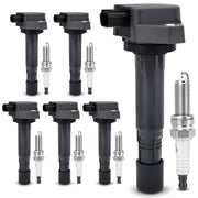 X4XZ front packaging showing UF624 coils and 97390 plugs for clear part identification and confidence