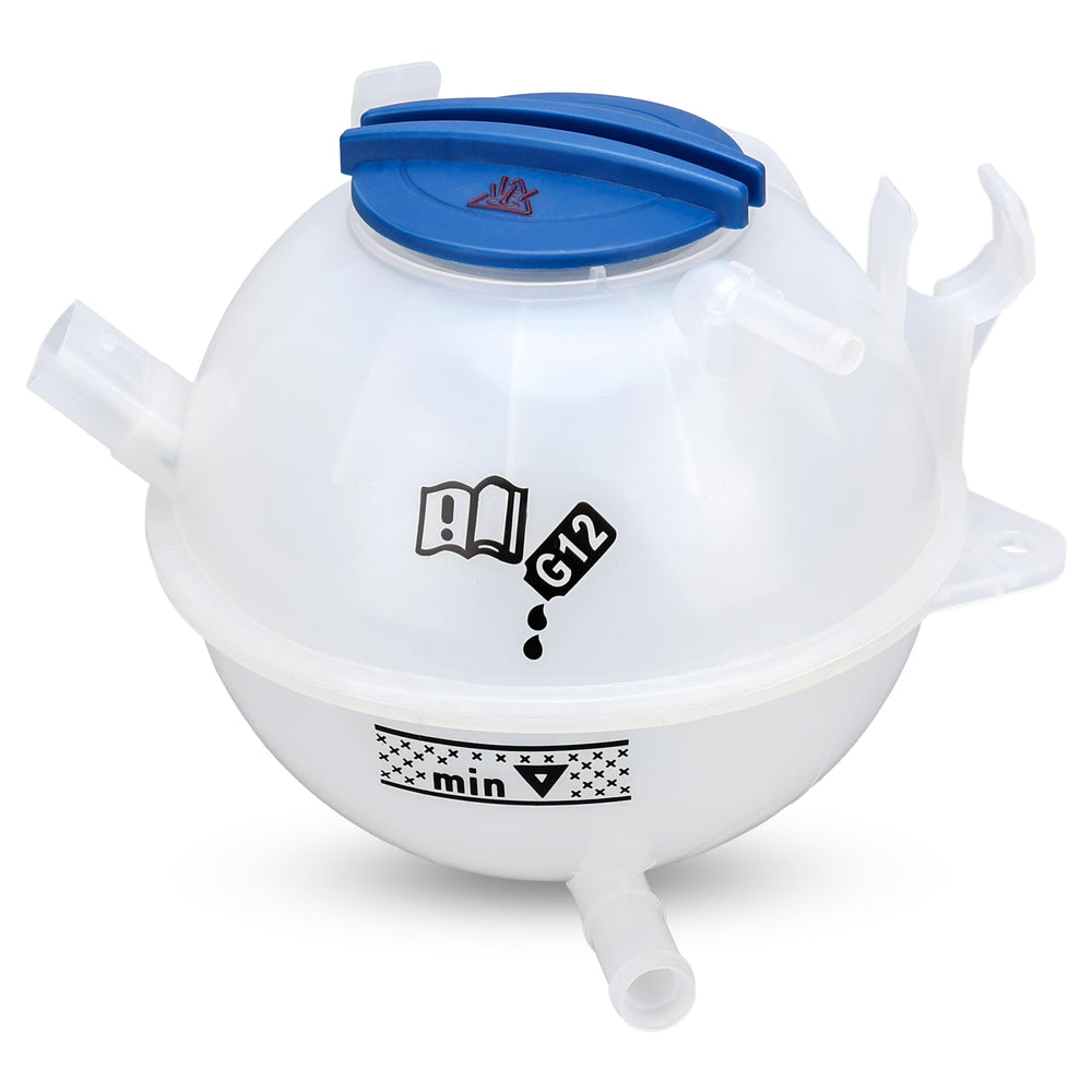 X4XZ front view of expansion tank showing shape and fit for easy swap