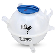 X4XZ front view of expansion tank showing shape and fit for easy swap