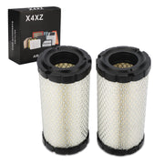 X4XZ front view of P822686 filter showing fit and inlet seal for reliable protection