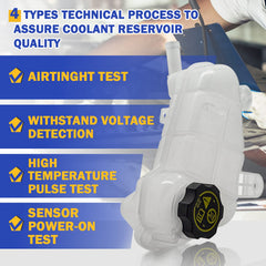 X4XZ translucent tank side showing clear coolant level visibility benefit